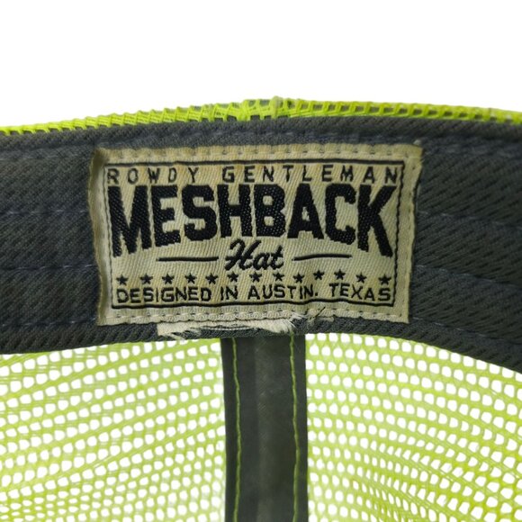 Reagan Bush 84 Mesh Snapback Cap Vintage Trucker Baseball Hat Rowdy Gentleman - Picture 8 of 12